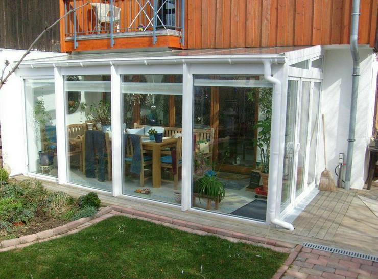 Bild 2: Wintergarten, Neu, Stahl-PVC, Breite 4,0m Tiefe 3,0m Glasdach