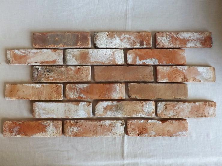 Bild 9: Antikriemchen Steinriemchen Mauerverblender Ziegelriemchen Mauerziegel antik retro Riemchen Verblender Klinker Ziegel Backstein Fliese