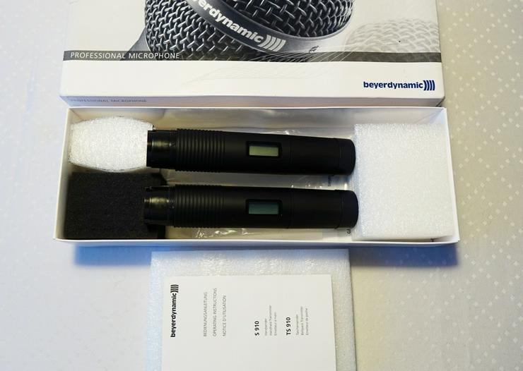 Beyerdynamic Funkmikrofon Handsender S 910 C 2st. ohne Kapsel - Verstärker & Effekterzeugung - Bild 1