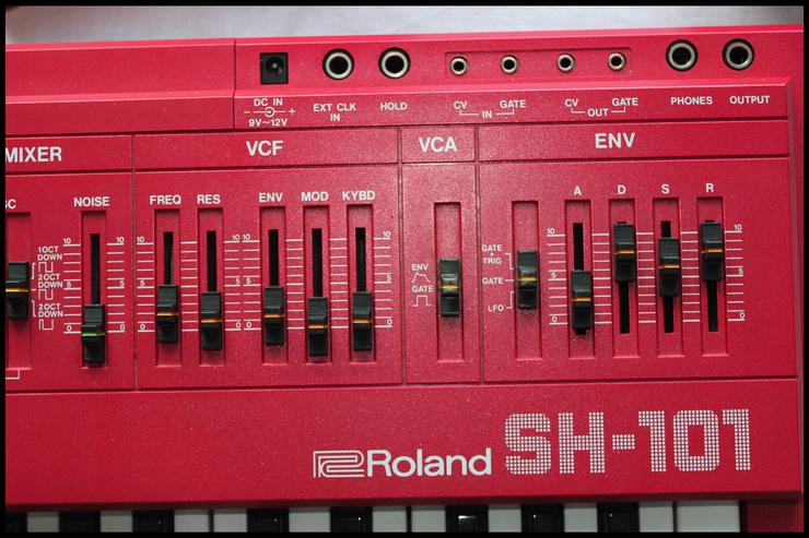 Bild 3: NEU!! Vintage Roland SH-101 Monophonic Bass Synthesizer - mit Zubehör!!!