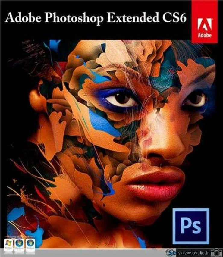 Adobe Photoshop CS6 Extended. 