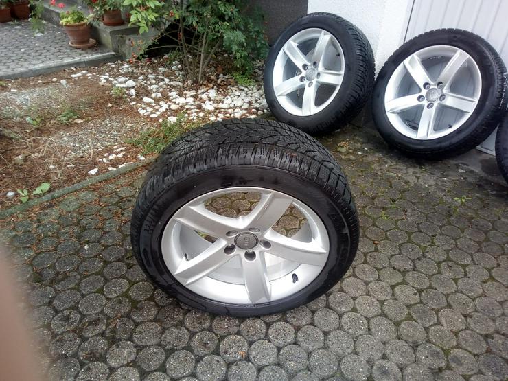 Bild 3: Original Dunlop 17 Zoll Winterkomplettradsatz 8T0071497  225 / 50 R17 Winter