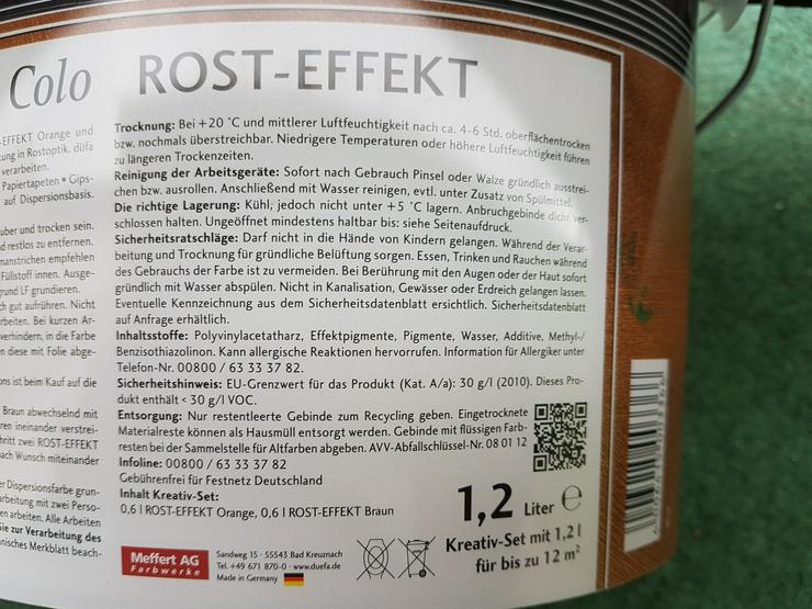 Bild 2: Rost Effekt Farbe 