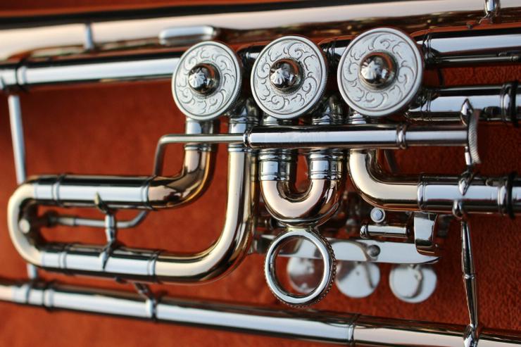 Konzerttrompete in B von A.E. Fischer aus Bremen  - Blasinstrumente - Bild 7