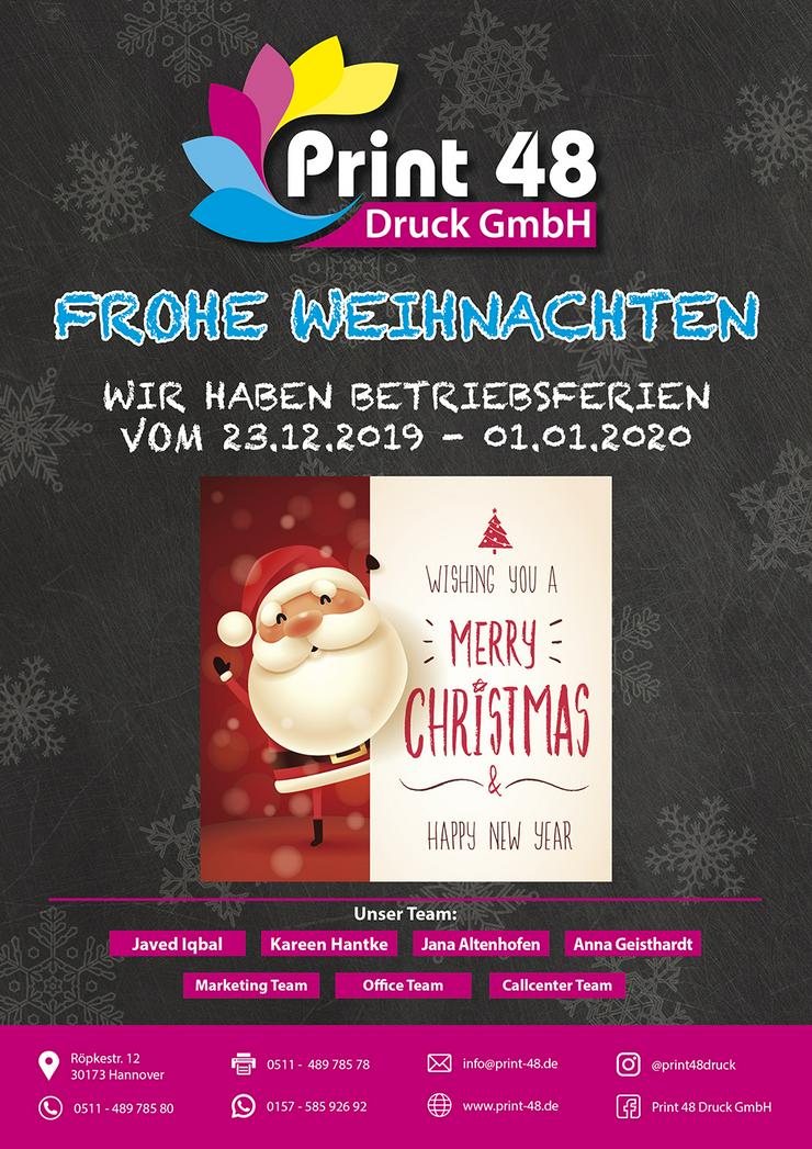 PRINT48 DRUCK GmbH ,FLYER,HAUSKARTEN,FOLIEN,SCHILDER,STEMPEL - Print & Werbung - Bild 2