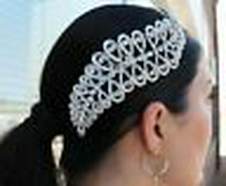 Bild 2: Haarkranz, Kopfschmuck, Strass , Hochzeit ,Braut, Hijab ,Kopftuch