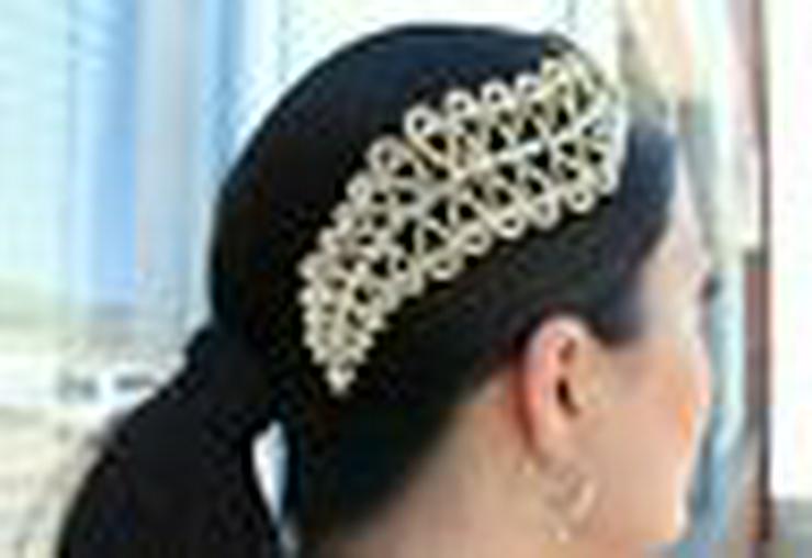 Bild 3: Haarkranz, Kopfschmuck, Strass , Hochzeit ,Braut, Hijab ,Kopftuch