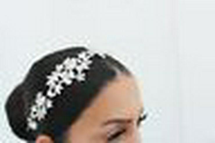 Haarkranz, Kopfschmuck, Strass , Hochzeit ,Braut, Hijab ,Kopftuch - Sets - Bild 2