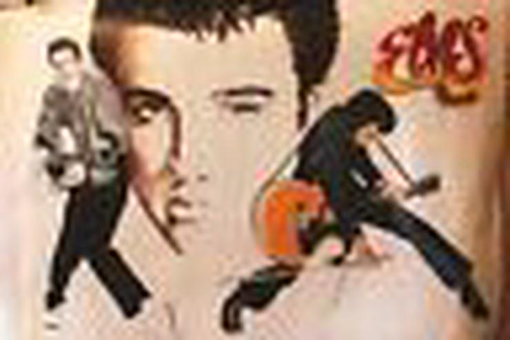 Bild 1: Elvis Poster + Plakat + Fahne (FP) noch 1 x reduziert !