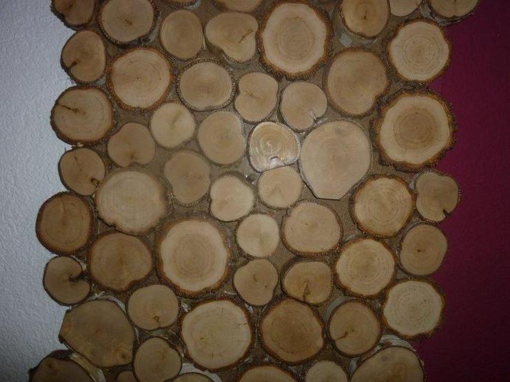 Bild 11: Baumscheiben aus verschiedenen Holzarten zur Deko und zum Basteln