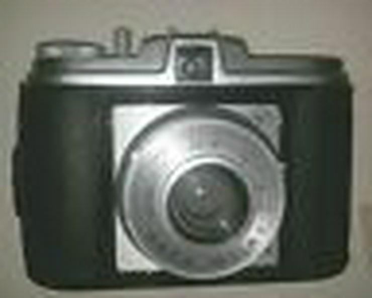 Bild 1: Agfa Isola i 6045 Fotokamera  mit Blitzlichtaufsatz 60ziger (FP) noch 1x Preis runter gesetzt !