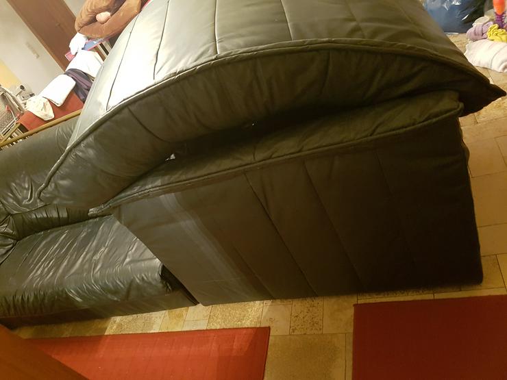 Bequeme Ledercouch dreiteilig 210×260cm  - Sofas & Sitzmöbel - Bild 1