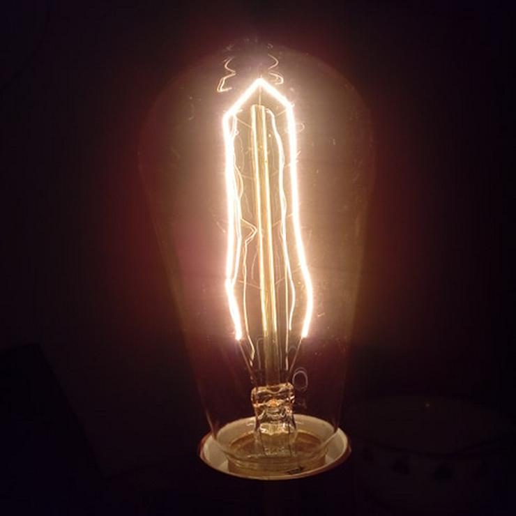 Bild 5: Stammlicht, Edison-Glühbirne