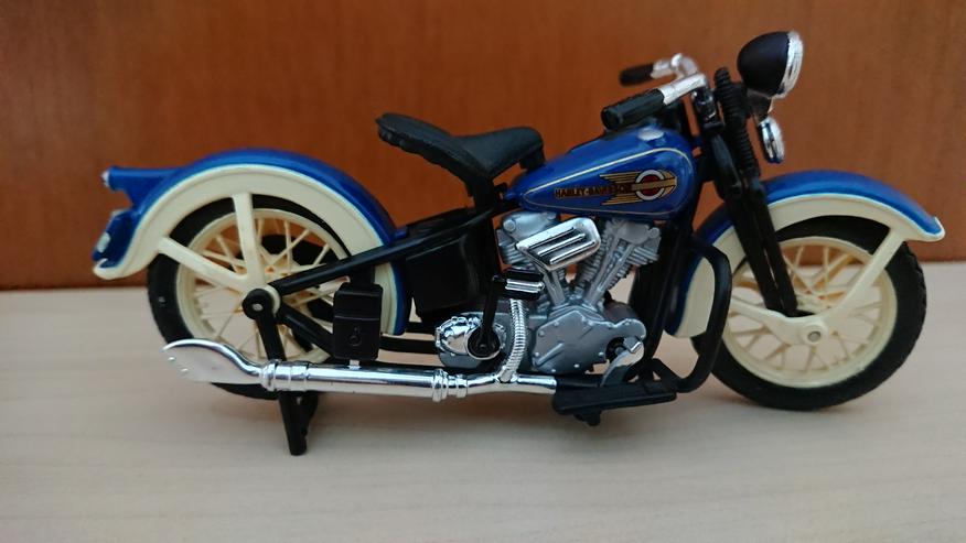 Bild 2: Modell Motorräder Harley Davidson EL Knucklehead 1936