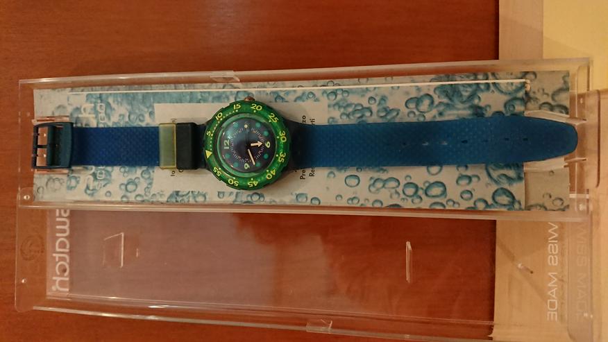 Swatch Scuba 200 Blue Moon SDN 100 - 1991 - Herren Armbanduhren - Bild 2
