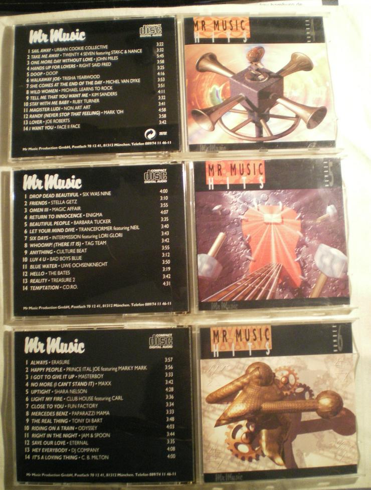 Bild 1: CD Sammlung aus den 90ziger Jahren (FP) noch 1 x runter gesetzt
