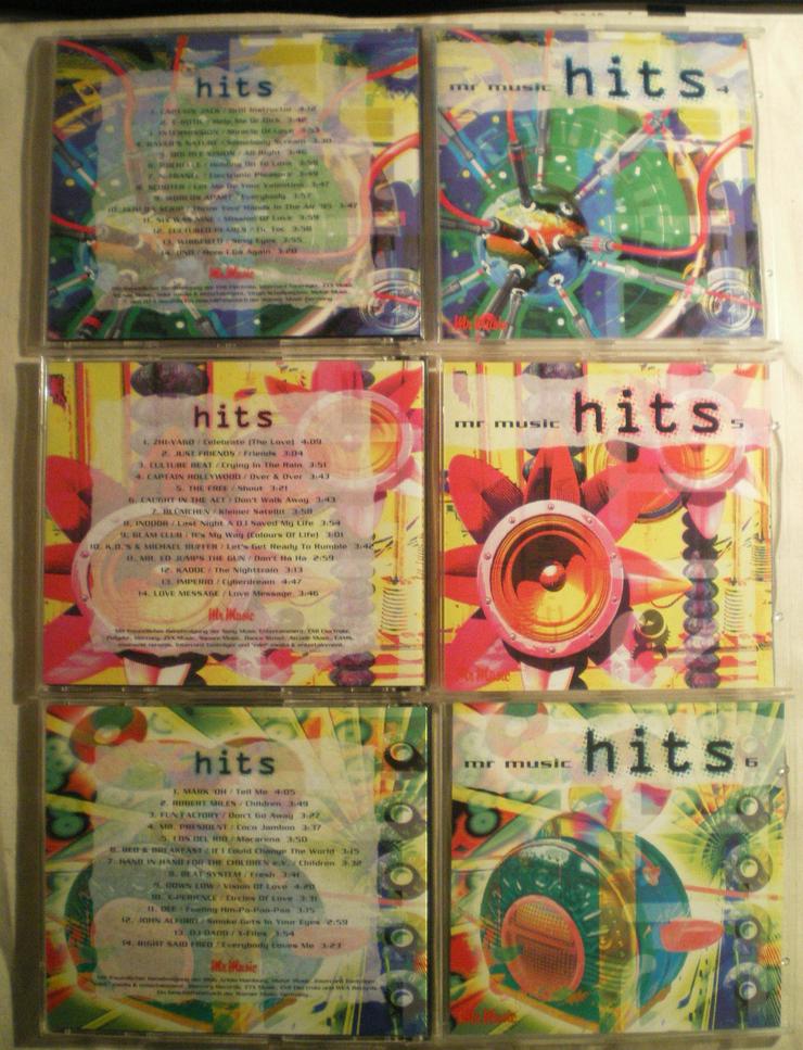 Bild 11: CD Sammlung aus den 90ziger Jahren (FP) noch 1 x runter gesetzt