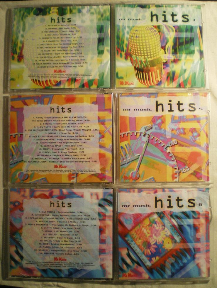 Bild 6: CD Sammlung aus den 90ziger Jahren (FP) noch 1 x runter gesetzt
