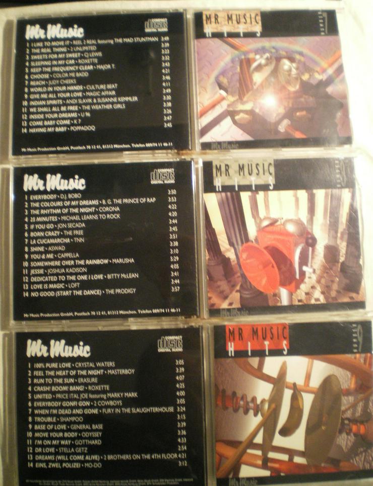 Bild 2: CD Sammlung aus den 90ziger Jahren (FP) noch 1 x runter gesetzt