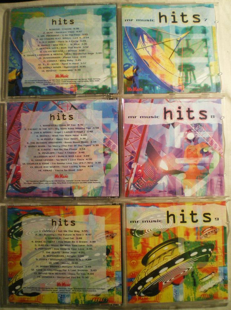 Bild 7: CD Sammlung aus den 90ziger Jahren (FP) noch 1 x runter gesetzt