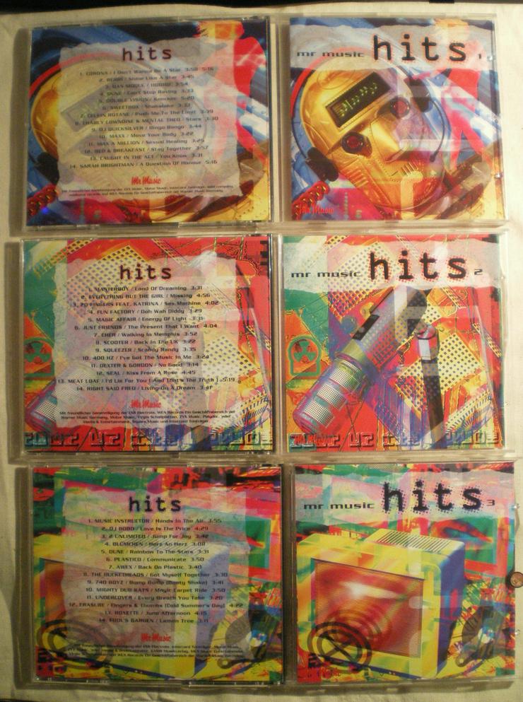 Bild 10: CD Sammlung aus den 90ziger Jahren (FP) noch 1 x runter gesetzt
