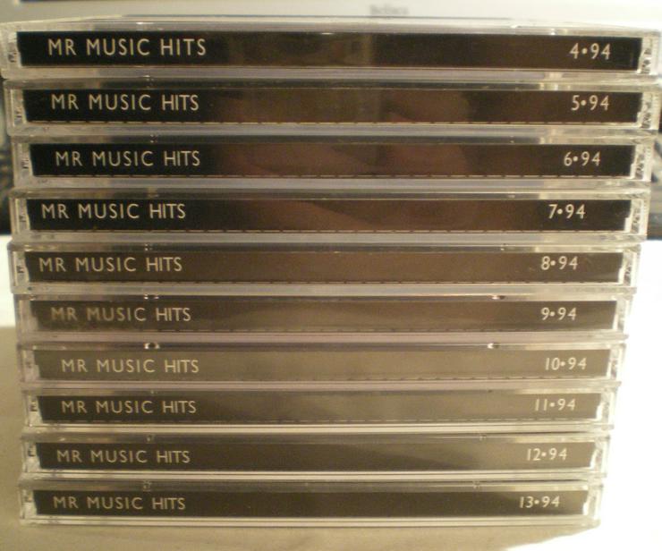 Bild 4: CD Sammlung aus den 90ziger Jahren (FP) noch 1 x runter gesetzt