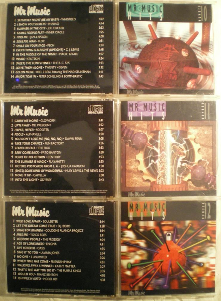 Bild 3: CD Sammlung aus den 90ziger Jahren (FP) noch 1 x runter gesetzt