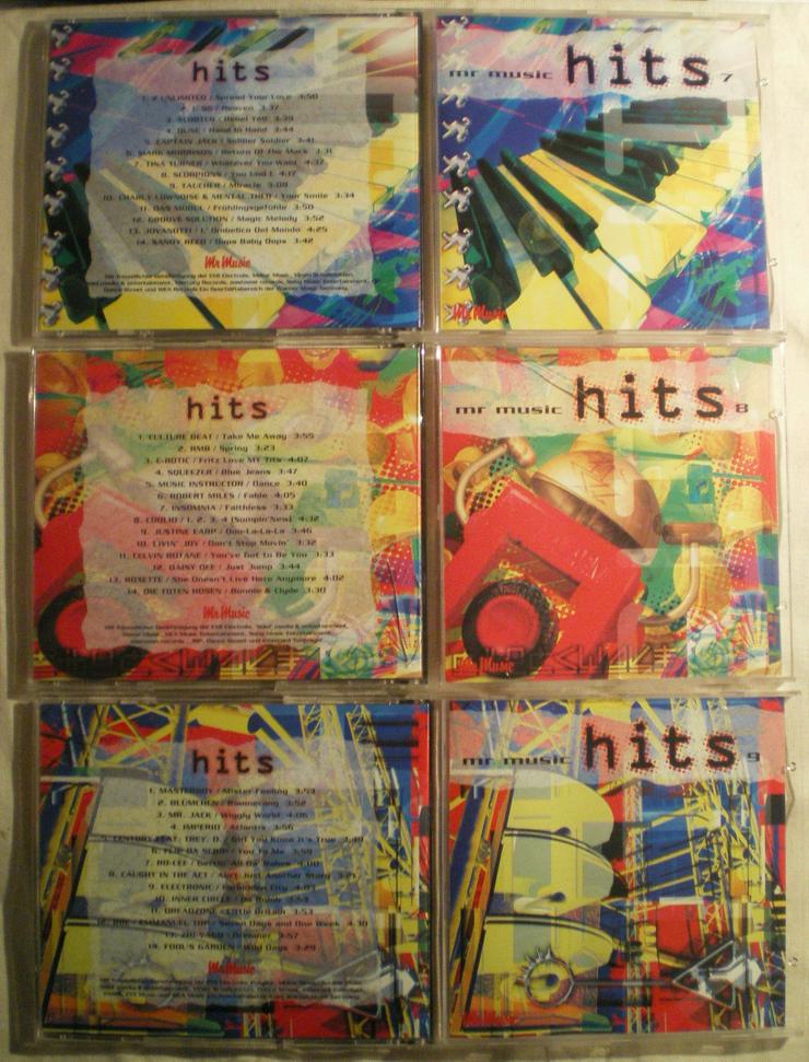 Bild 12: CD Sammlung aus den 90ziger Jahren (FP) noch 1 x runter gesetzt