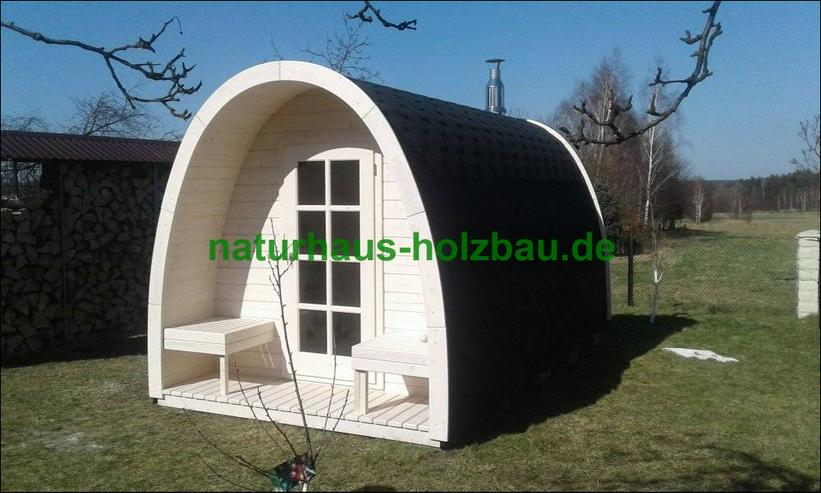 Bild 13: Fasssauna, Saunafass, Gartensauna, Sauna Pod, Fass Sauna, Sauna Fass, Fasssauna Berlin