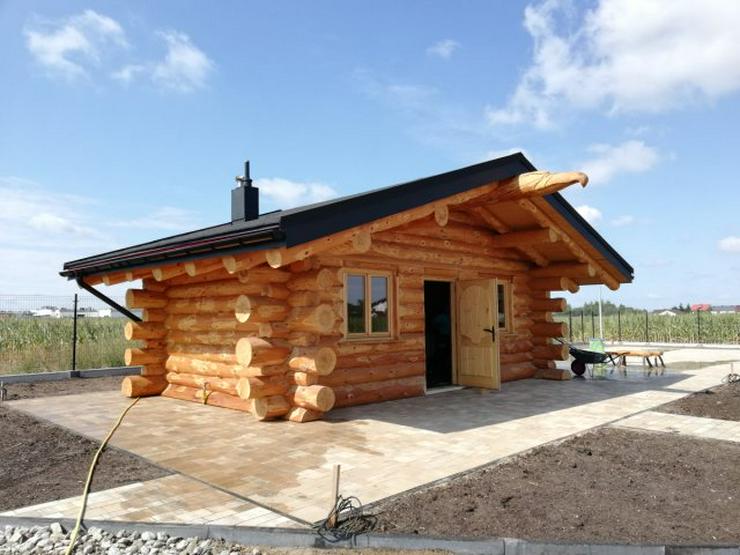 Bild 4:   Holzhaus Blockhaus Subunternehmer Zimmermann Holzarbeiten