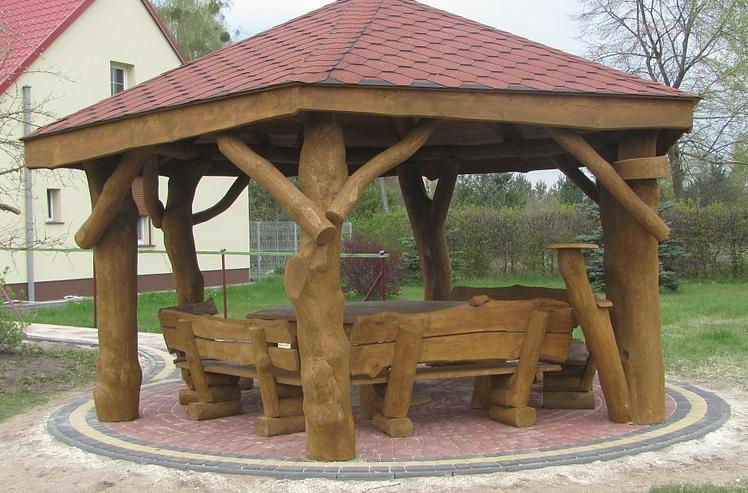 Bild 13:  Gartenhaus Spielplatz Carport Pergola Terrasse Gartenpavilion