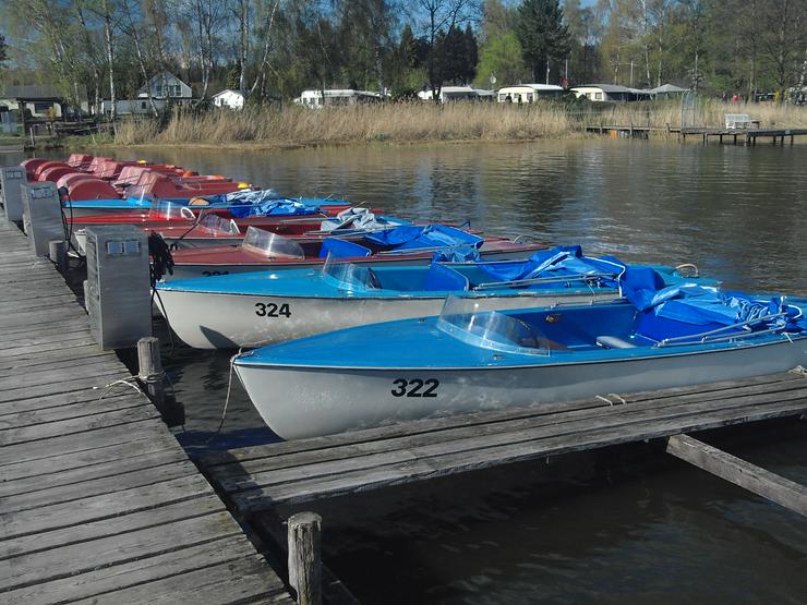 Bild 6: Bootsverleih Kielhorn / Steg N 21 3 Std. Elektroboot fahren Steinhuder Meer in Mardorf