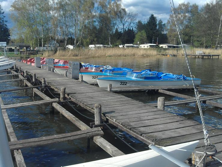 Bild 5: Bootsverleih Kielhorn / Steg N 21 3 Std. Elektroboot fahren Steinhuder Meer in Mardorf