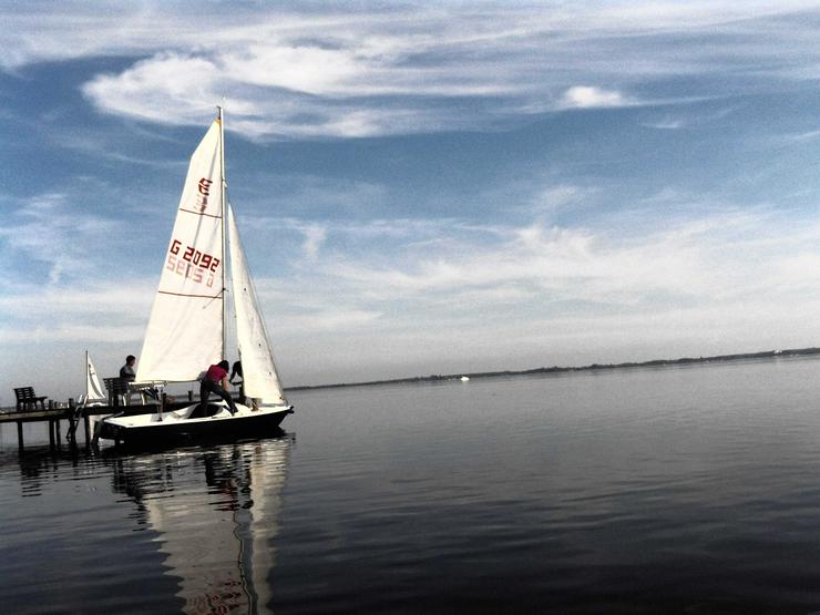 Bild 8: Bootsverleih Kielhorn / Steg N 21 3 Std. Conger segeln auf dem Steinhuder Meer