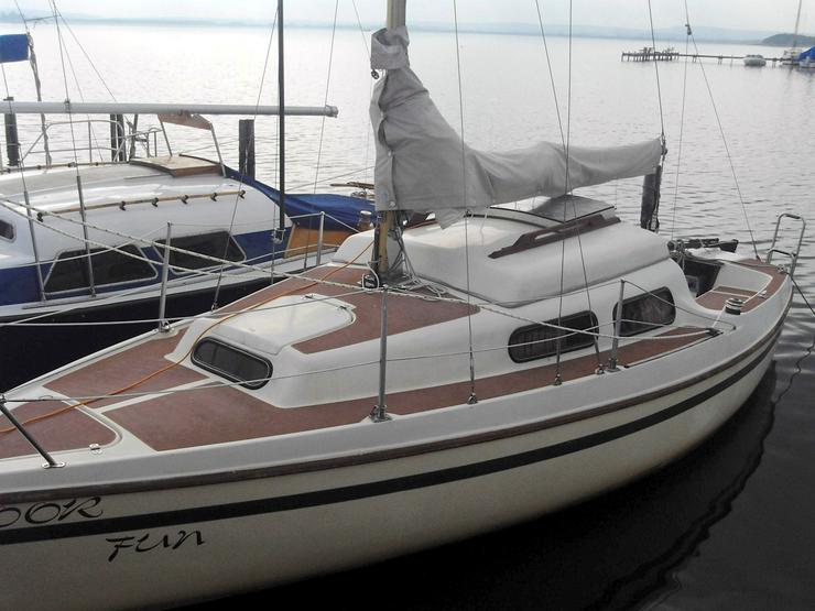 Bild 3: Bootsverleih Kielhorn / Steg N 21 3 Std. Neptun 22 segeln in Mardorf auf dem Steinhuder Meer