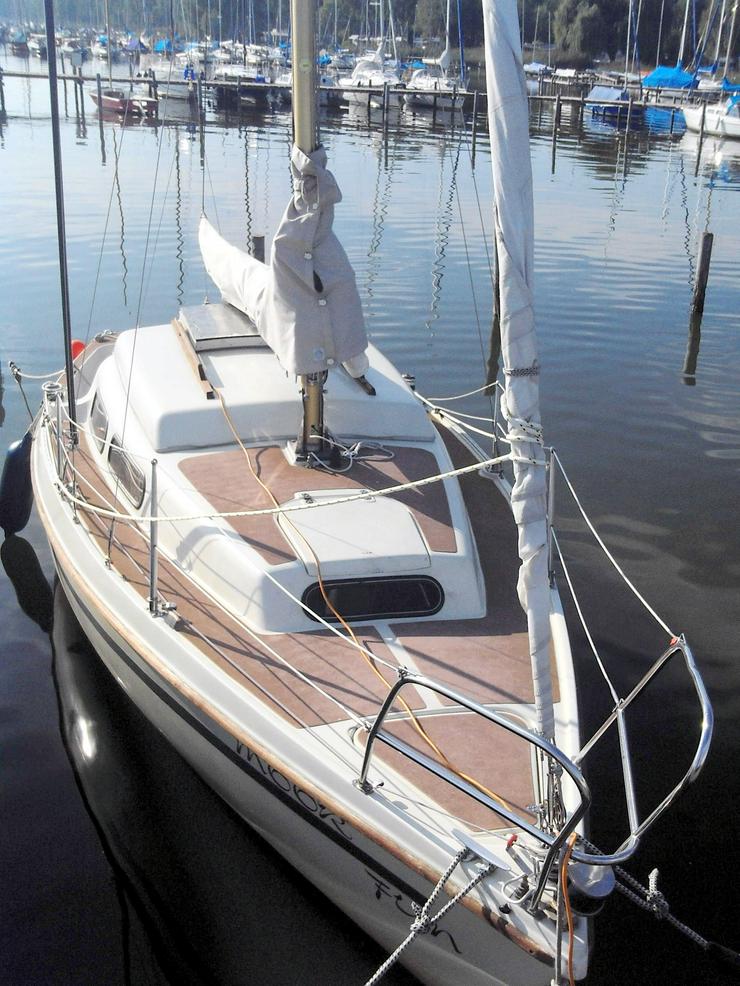 Bild 4: Bootsverleih Kielhorn / Steg N 21 3 Std. Neptun 22 segeln in Mardorf auf dem Steinhuder Meer