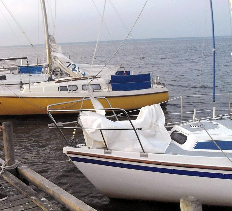 Bild 8: Bootsverleih Kielhorn / Steg N 21 3 Std. Neptun 22 segeln in Mardorf auf dem Steinhuder Meer