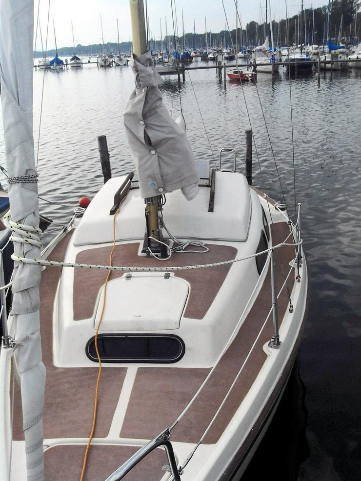 Bild 2: Bootsverleih Kielhorn / Steg N 21 3 Std. Neptun 22 segeln in Mardorf auf dem Steinhuder Meer