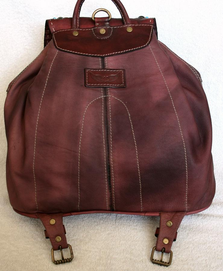Bild 3: Echtes Leder Rucksack,Neue,Einzelstück