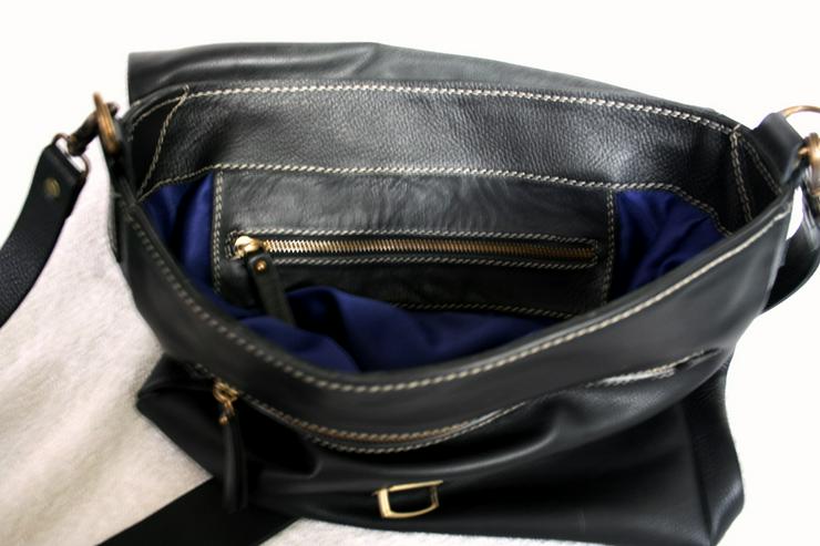 Bild 6: Damen Echtes Leder Schulter Tasche Neue Handmade