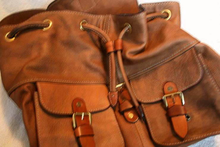 Bild 10: Echtes Leder Rucksack,Neue,Einzelstück