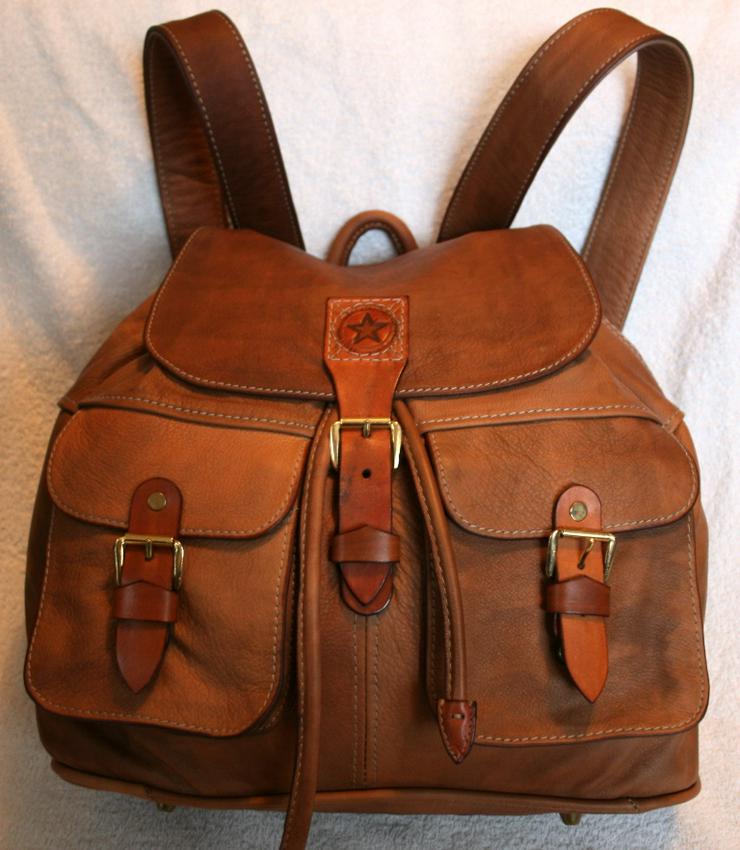 Echtes Leder Rucksack,Neue,Einzelstück - Taschen & Rucksäcke - Bild 1