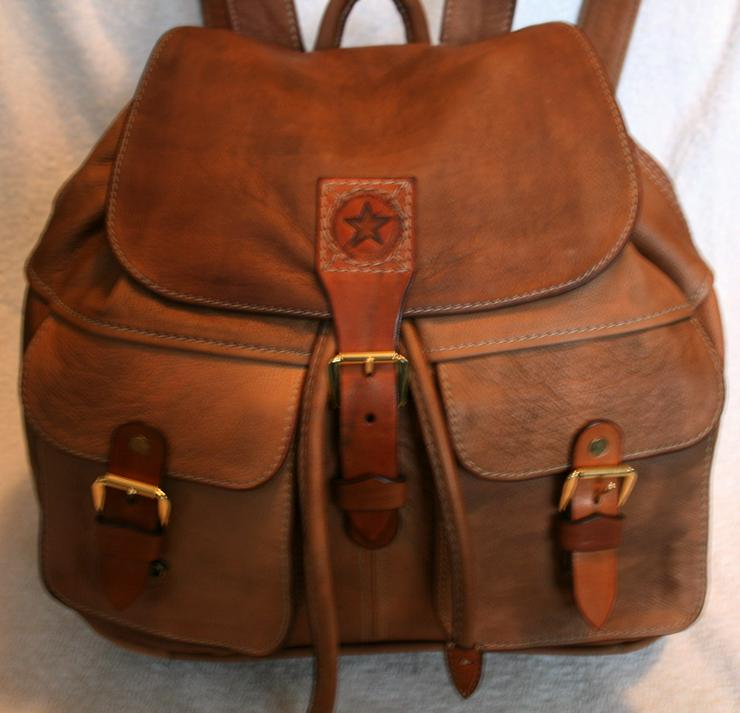 Echtes Leder Rucksack,Neue,Einzelstück - Taschen & Rucksäcke - Bild 3