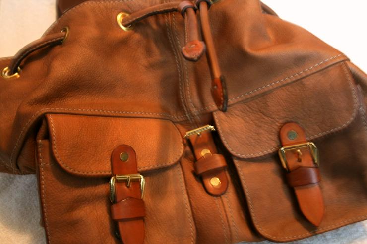 Bild 9: Echtes Leder Rucksack,Neue,Einzelstück