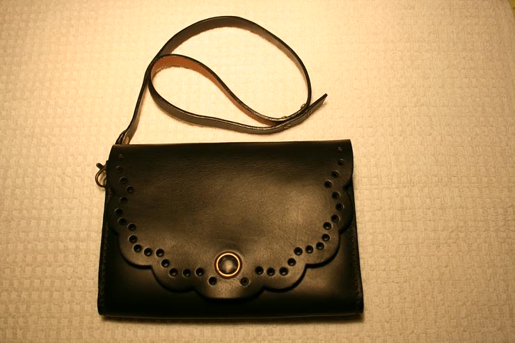 Bild 5: Damen Leder Tasche Clutch Handmade Neue Einzelstück