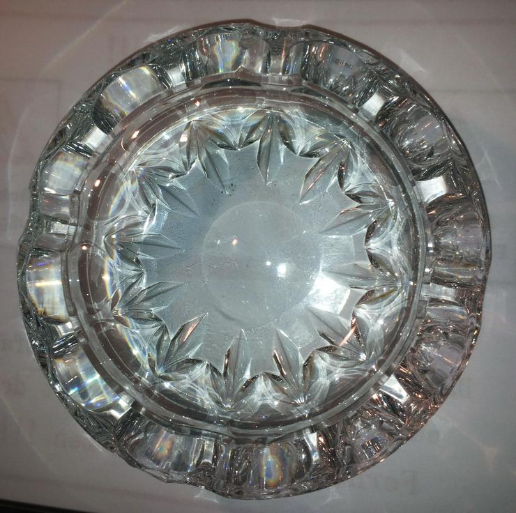 Bild 4: Aschenbecher Kristall Glas (FP) noch 1 x Preis runter gesetzt !