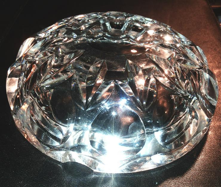 Bild 3: Aschenbecher Kristall Glas (FP) noch 1 x Preis runter gesetzt !