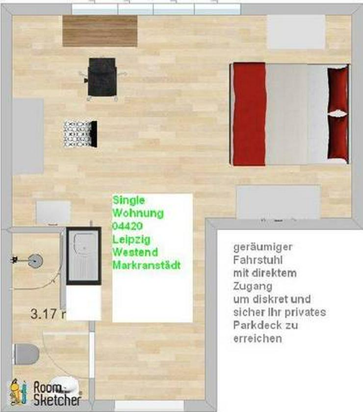 Leipzig Westend Wohnung mit gesichertem TG Stellplatz - Wohnung mieten - Bild 2