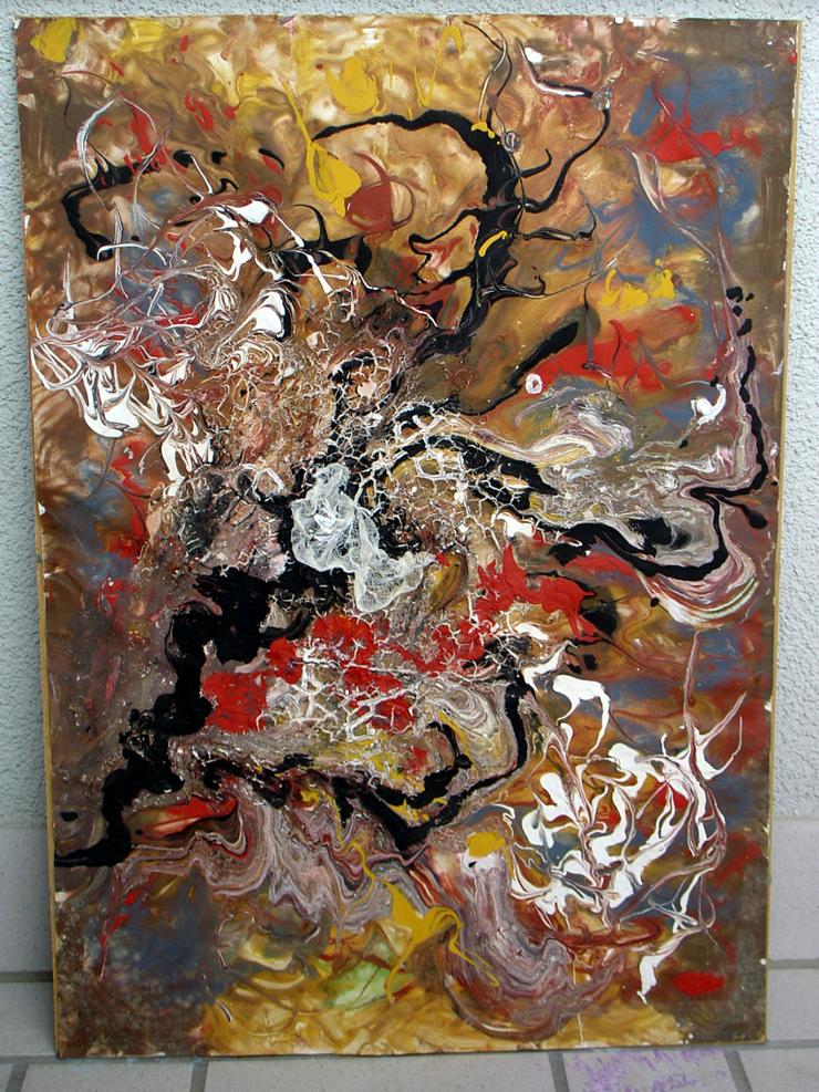 Gemälde "Irrsal & Wirrsal" von Eva Vogt (Original, Acryl, abstrakt)