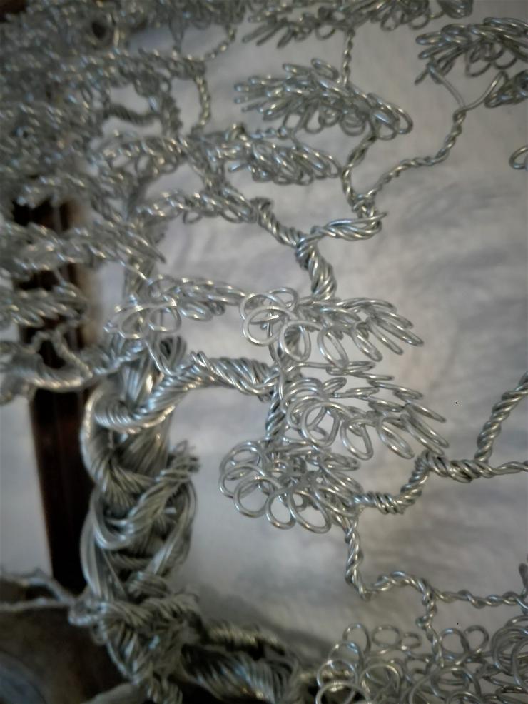 Bild 4: Skulptur Gemälde Baum des Lebens aus Metall
